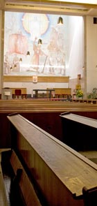 Innenraum der Krimkirche
